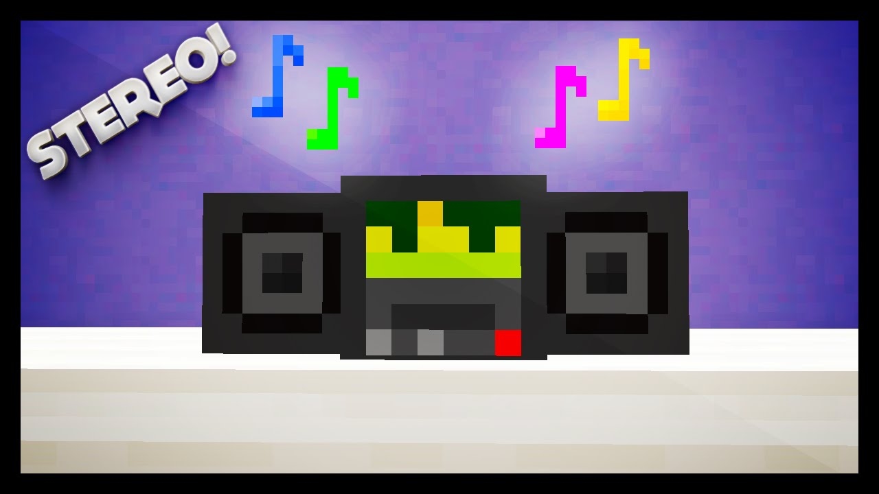 Tutorialcách làm loa nghe nhạc(stereo)trong minecraft YouTube