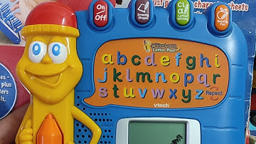 vtech write n learn letters pad#vtech #letterpad