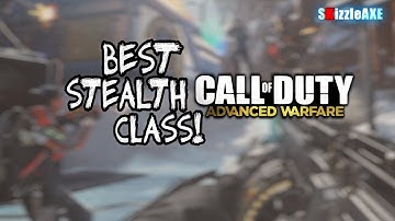 Advanced Warfare: BEST Stealth Class - FULL SETUP! (COD AW Multiplayer Gameplay)