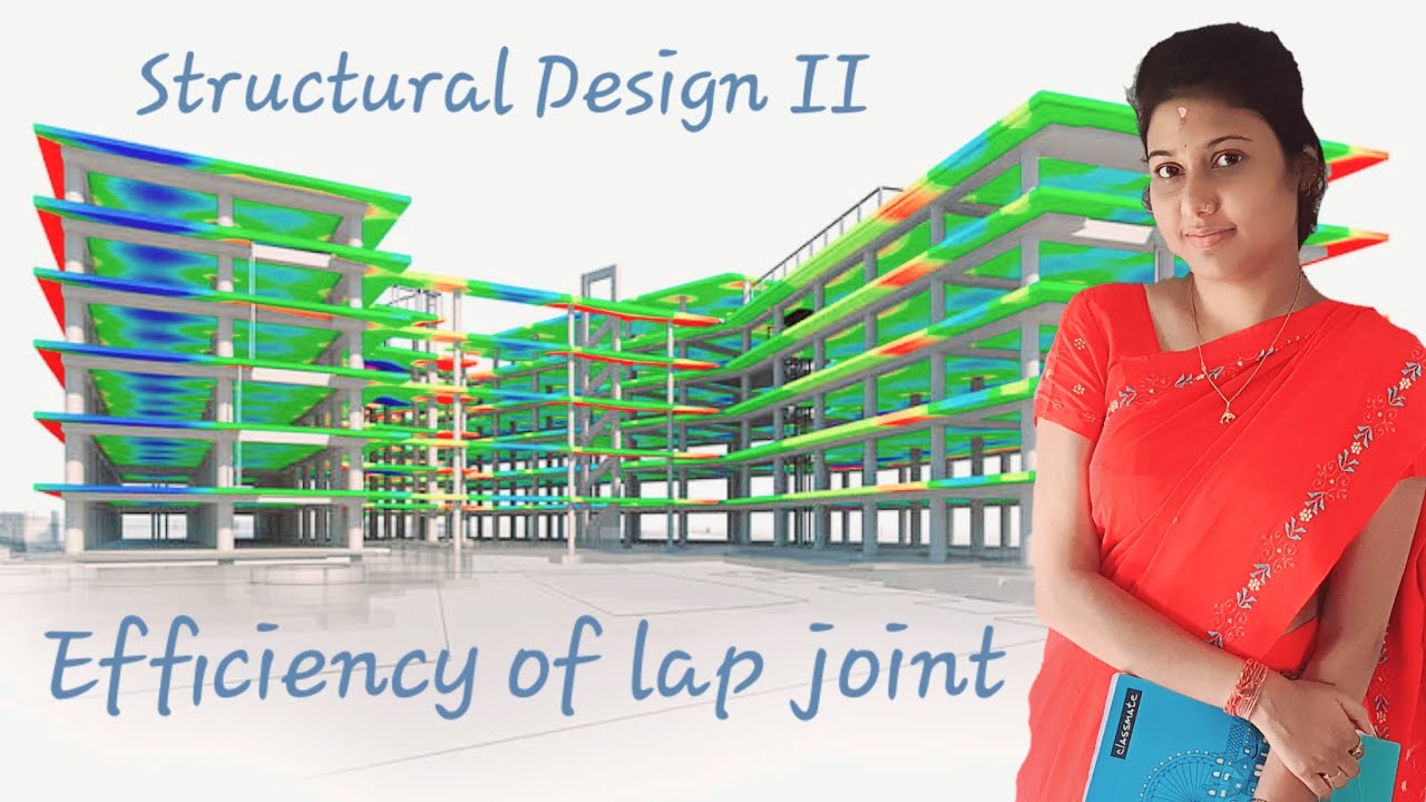 How to find the efficiency of  lap joints