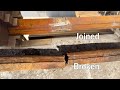 Joining a broken shaft - Snapped drive shaft completely repaired by re joining