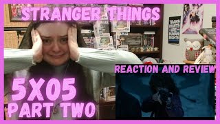 Stranger Things 5x05 Chapter Five: Shock Jock Reaction Part 2