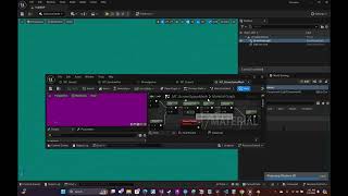 UE5 - Setting up a screen space projected mesh