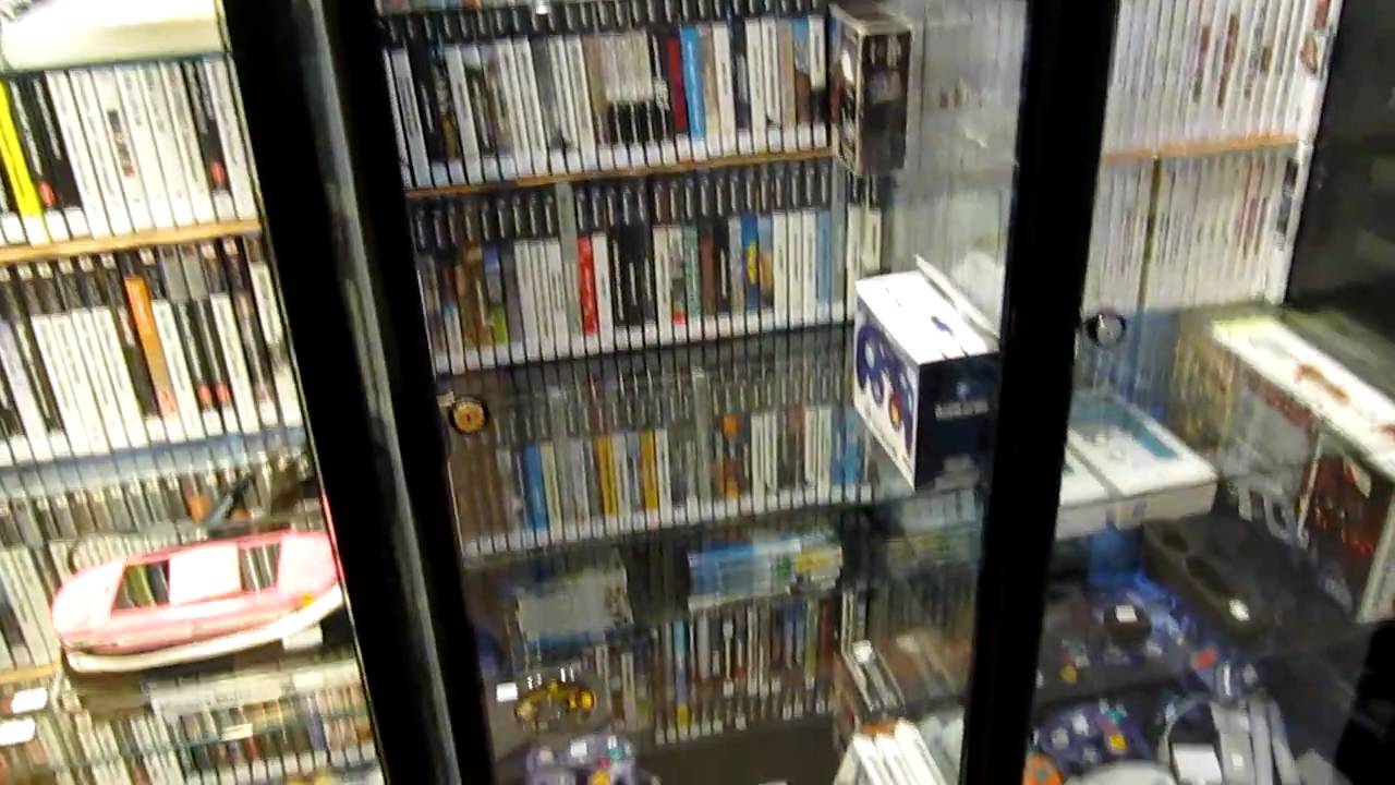inside videogamestore Game Over? Amsterdam YouTube