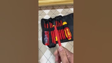 Compact 10-in-1 Interchangeable Screwdriver Set #MultifunctionTool