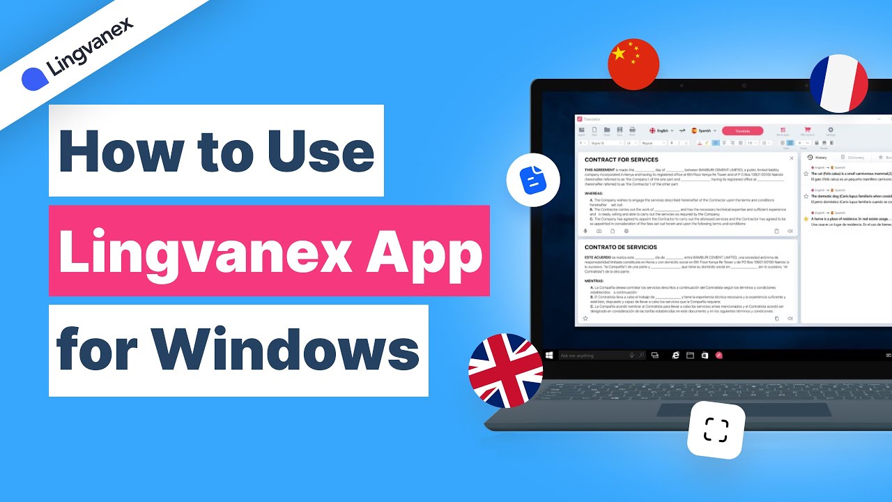 Lingvanex Translator for Windows – User Guide & Demo - YouTube