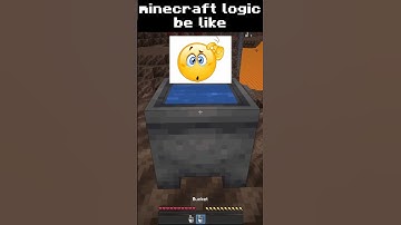 Minecraft Logic Be Like #minecraft #shorts #trending #gaming