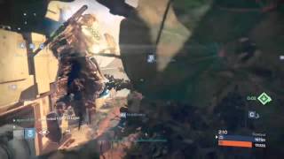 Destiny - CRAZY Cross Map Hammer of Sol Double Kill!