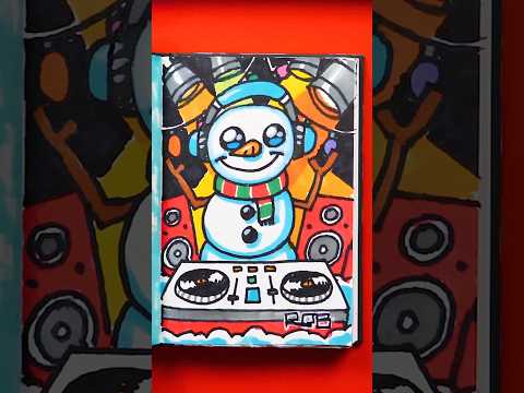 Sketchbook Challenge Snowman With A Job Howtodraw Artforkidshub
