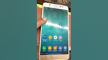 Samsung j7 max  safe  mood  problem