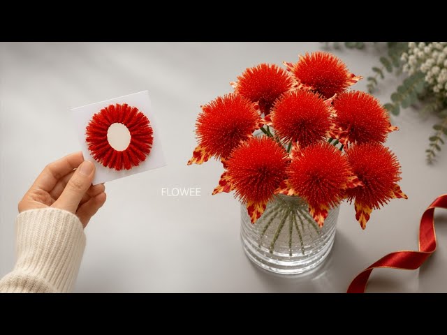 NEW TRICK 🤯 I Found a New Way to Make Ribbon Flowers… So Easy