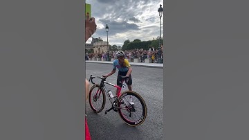 Remco Evenpoel 2024 Olympics Road race bike change #olympics #shorts