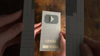 Day 288 of building a silver play button out of Lego until I get a real one #lego #playbutton #short
