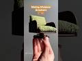 How To Make Miniature Retro Armchairs! #miniaturemaking #tutorials #miniaturemodel