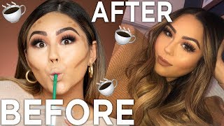 Quick Everyday Makeup Tutorial: Glam Coffee Vibes Edition☕️ | Roxette Arisa