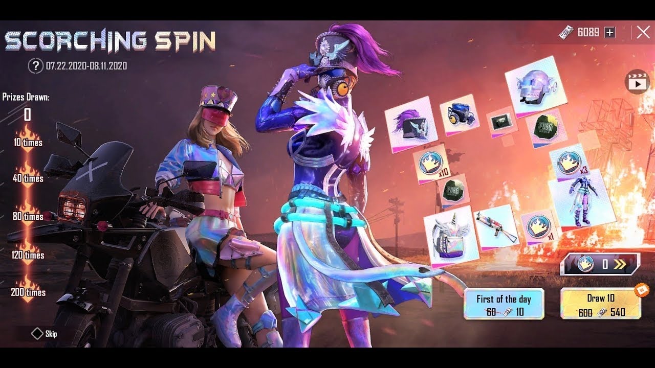 18.000UC Scorching Spin Crates Opening PUBG - MOBILE - JACOB OP