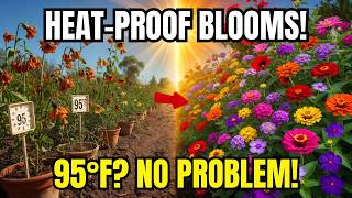12 Summer Flowers That Bloom Nonstop in Heat| Full Sun Plants 🌸