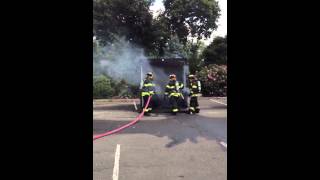 North Haledon Day 2012, Fire Department Burn/Flashover Demonstration