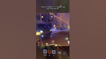 Tank Tip: you can support teammates as a Tank | Overwatch 2 #dva  #shorts #overwatchtips #dvatips