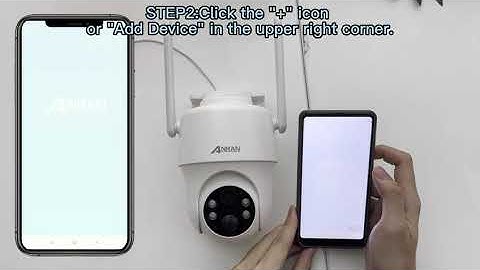 ANRAN 4G LTE Cellular Security Camera Connection Video