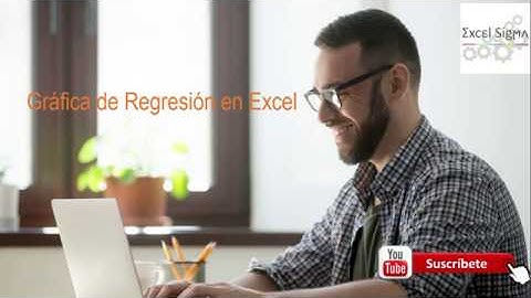 Excel Sigma: Gráfico de Dispersión y Ecuación de Regresión (Gráfico X-Y) en Excel