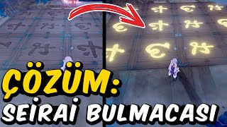Seirai Yadigarları Puzzle Çözümü | Genshin Impact Türkçe Anlatım screenshot 2