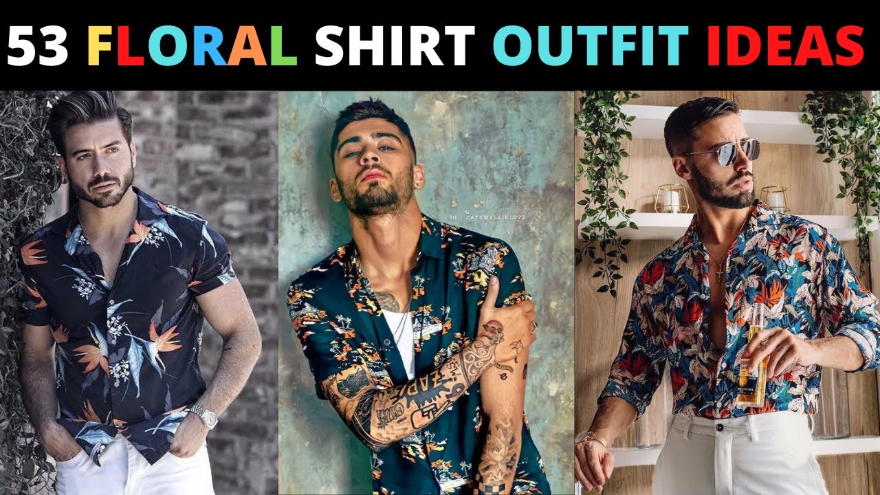 STYLISH floral shirts outfit ideas for MEN 2021😍🔥 | how to style floral ...