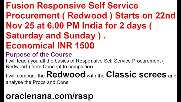 Pelatihan SSP Redwood Responsif Fusion INR 1500