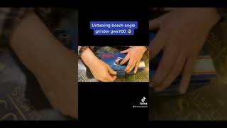 Unboxing bosch Angle Grinder GWS700