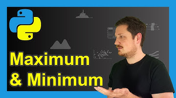 Max & Min in Python (5 Examples) | Maxima & Minima in List & DataFrame | Columns, Rows & By Group