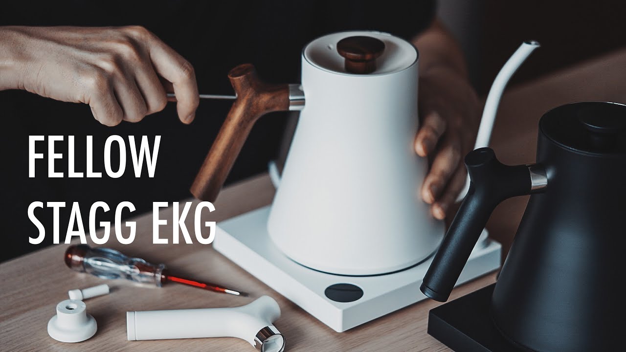 Fellow Stagg EKG blue/wood - kettle