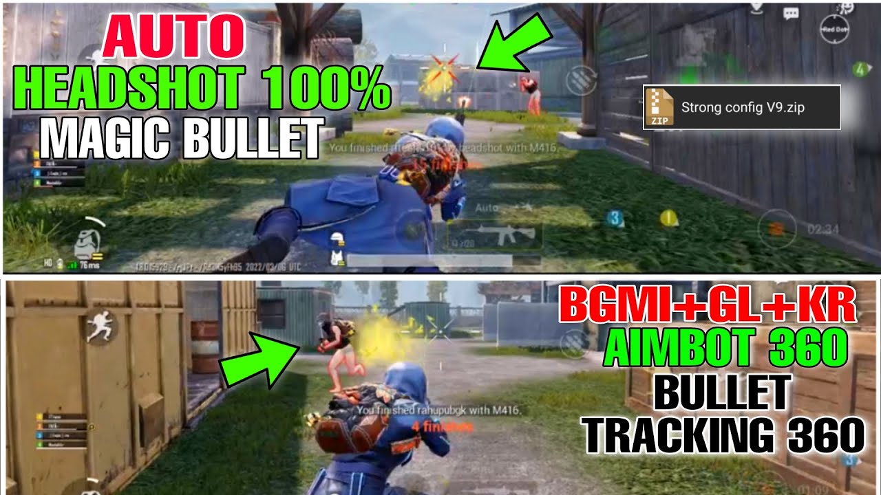Bgmi bullet tracking config 1.8 | Magic bullet config bgmi 1.8 | Auto headshot config bgmi 1.8