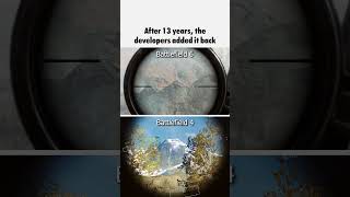 Yes... Battlefield 6 added this 13 years after