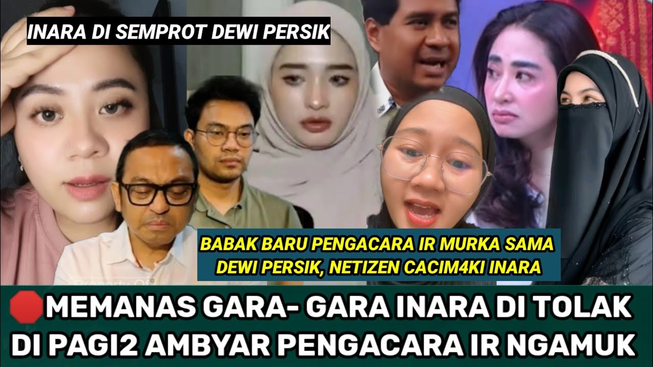 INARA RUSLI RIBUT SAMA DEWI PERSIK GARA-GARA DI CENSEL JADI BINTANG TAMU PAGI-PAGI AMBYAR? 