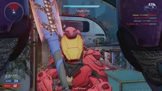Splitgate - Gold BFB & Killsanity (6 Fast Kills), King Of Carnage & 53 Kills @ Splitball on Atlantis