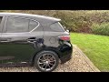 2011/11 Midnight Black Lexus CT200H SE-L Just 2 Owners 9 Services Low Mileage ULEZ Free Great Value