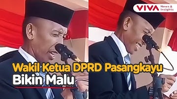Wakil Ketua DPRD Pasangkayu Didikte Baca UUD 1945, Buta Huruf?