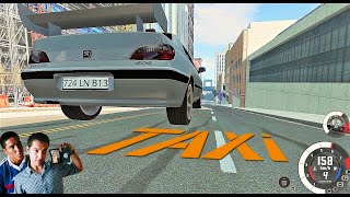 TAXI (1998) | Police Chase movie | BeamNG.Drive (T300rs)