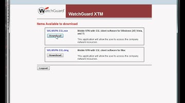 WatchGuard XTM SSLVPN