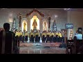 Carol of the bells  maligayang bati by arnel de pano  good sheperd parish choir