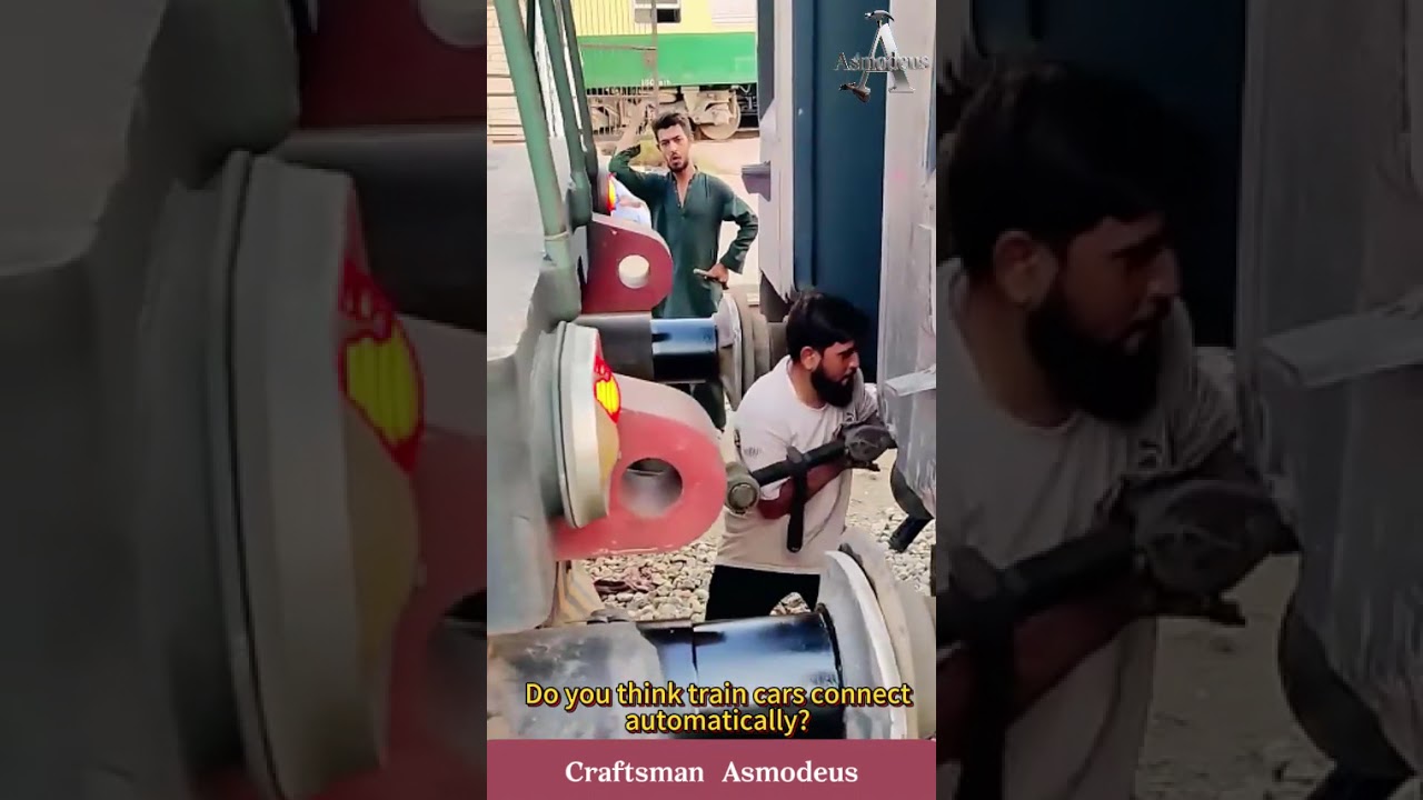 The train carriages are actually 