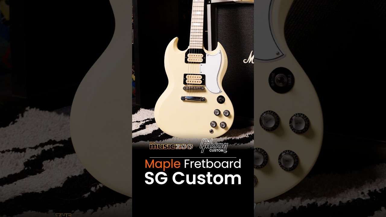 You've NEVER seen an SG Custom like this from Gibson! #gibsoncustomshop
