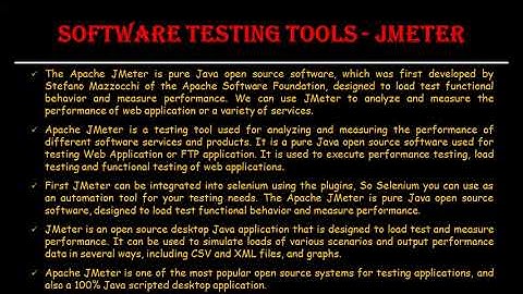 STM | Software Testing Tools | By Mr. Y. N. D. Aravind