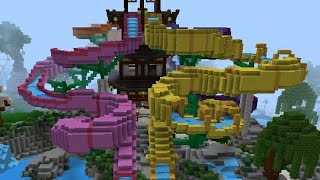 Minecraft pe lapis lagoon water park 2 screenshot 5