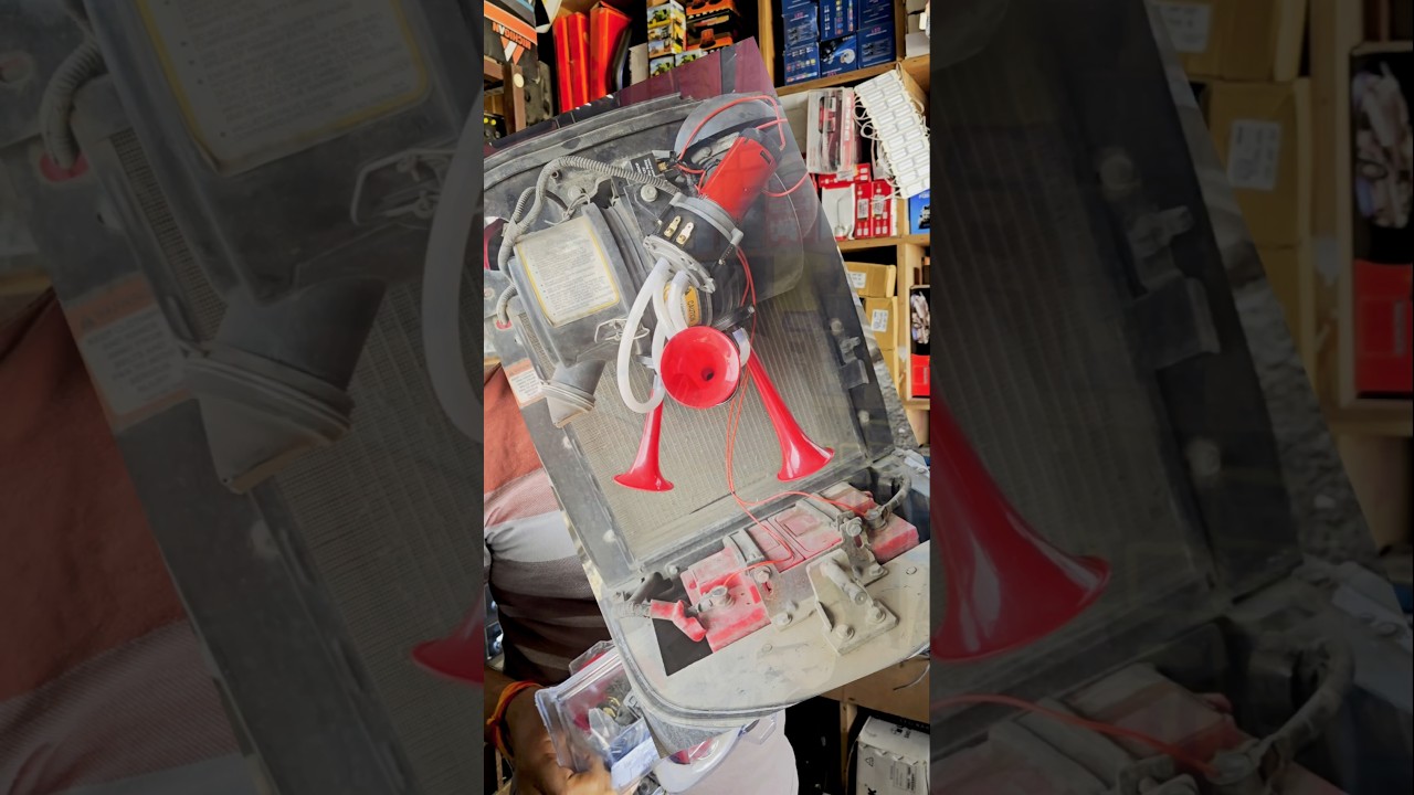 pressure horn for Tractors order now #mahindra #swarajtractor #automobile #tractor #autometer