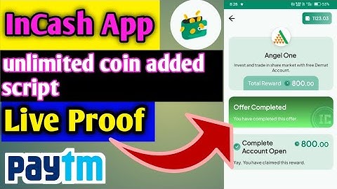 InCash App unlimited coin added trick || InCash App bug trick || InCash app refer bypass script ||