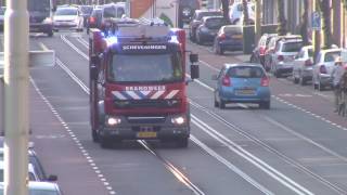 Brandweer Haaglanden TS 7130 met spoed naar een OMS Kurhausweg Den Haag