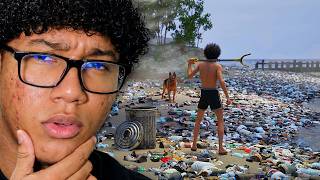 LIMPIANDO UNA ISLA LLENA DE BASURA!