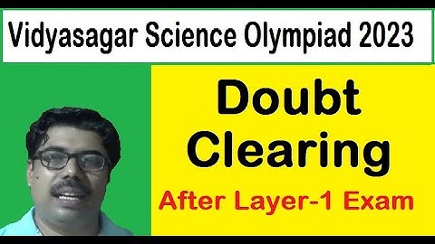 #VSO37, Doubt Clearing, Some Questions After Layer 1 Examination