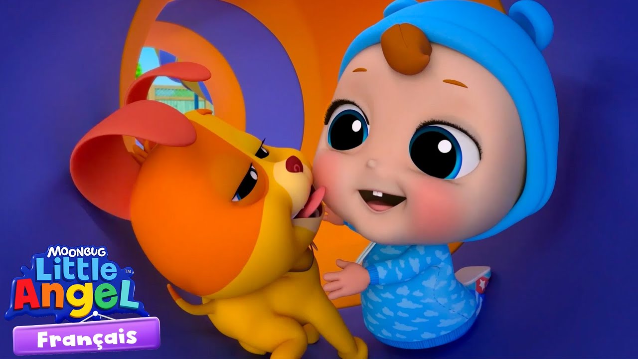 1 2 3 Me Voilà | @LittleAngelFrancais ​| Comptines | Vidéos Pour Enfants